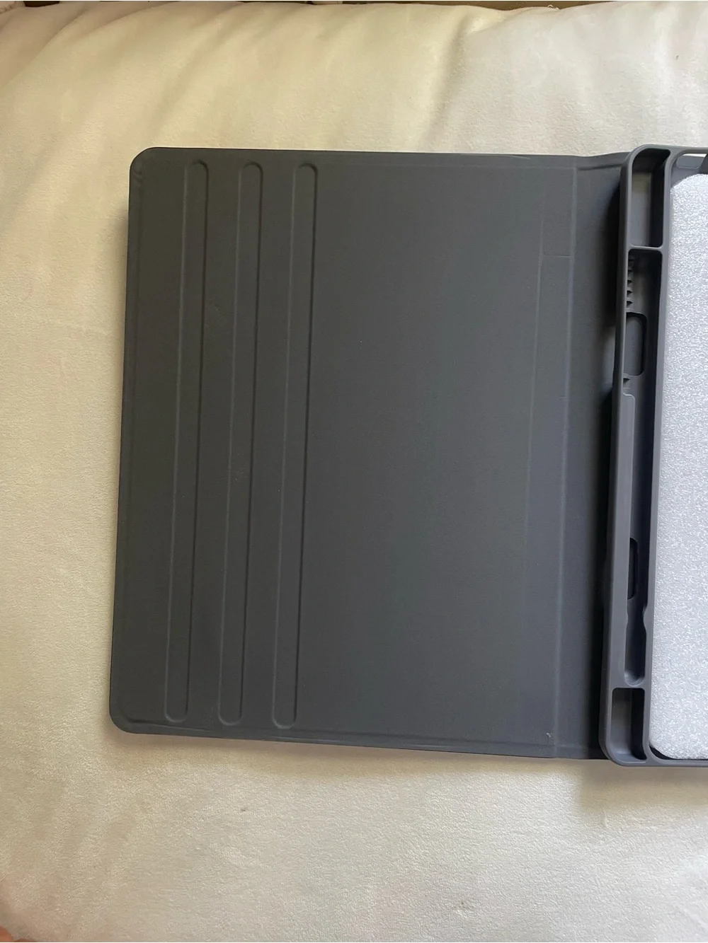 Heyday Black Tablet Folio Case - Slim Protective Cover